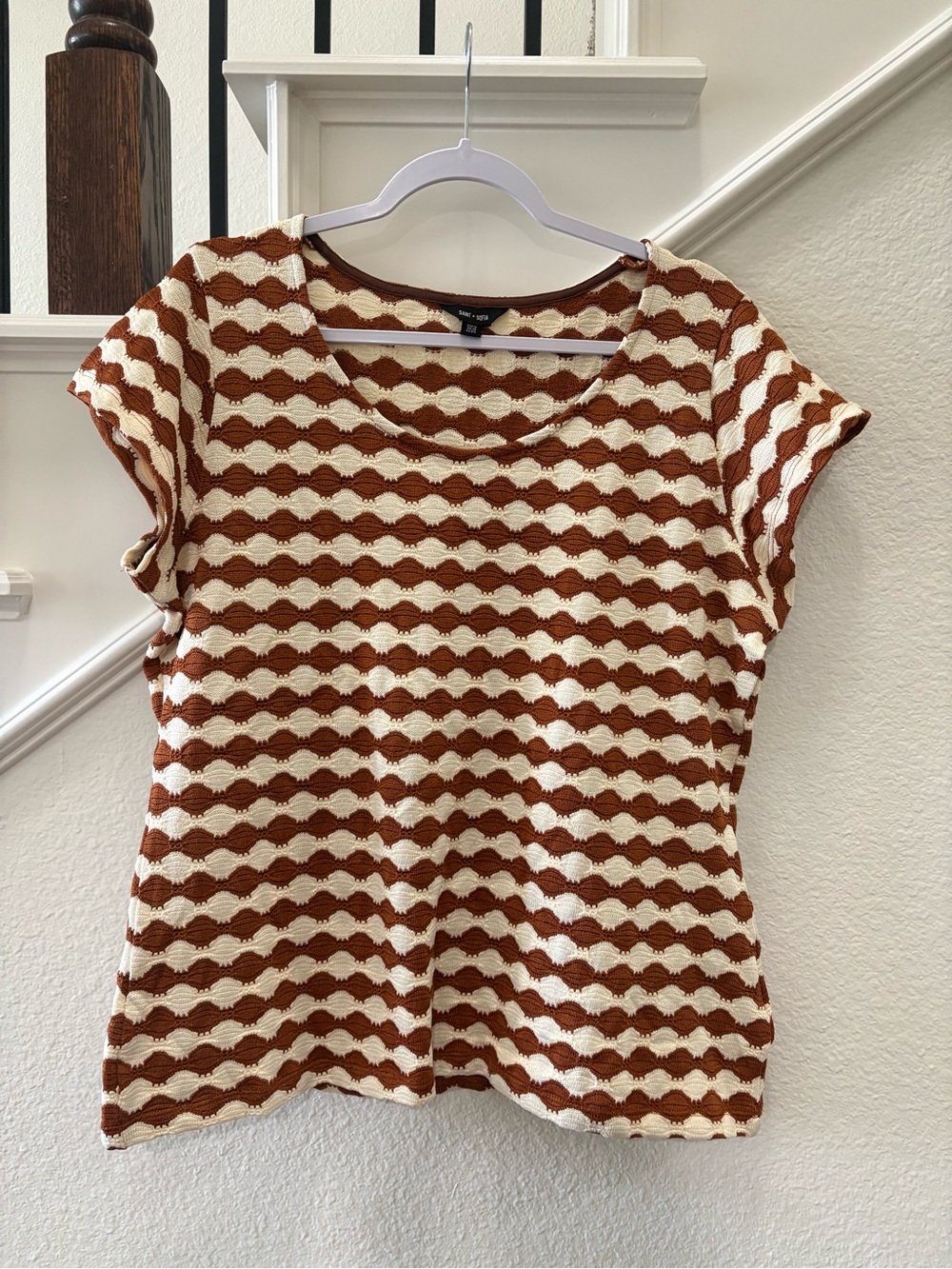 Saint + Sofia Knitted Top